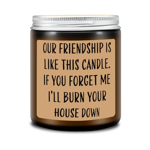 Our Friendship Candle-Dark Brown