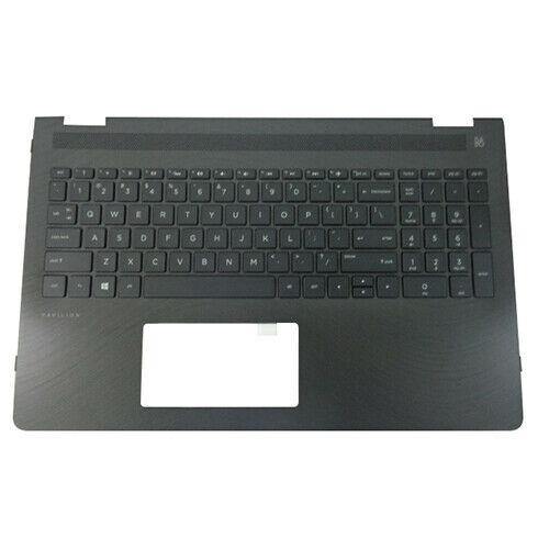 Original HP Pavilion X360 15 BR Palmrest with Backlit Keyboard (Part# 924524-001) - Replacement Laptop Keyboard for Work, Study & Entertainment