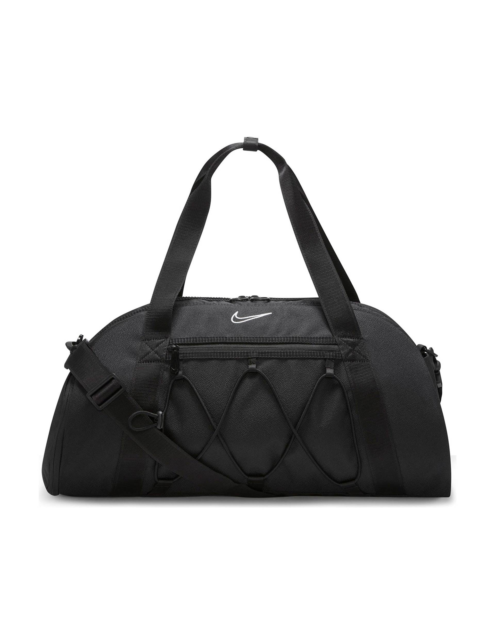 Premium One Club Duffel Bag - Large Travel Gym Sports Bag with Shoulder Strap (Black/White) - Perfect for Workout, Travel, Gym & Weekend Getaways