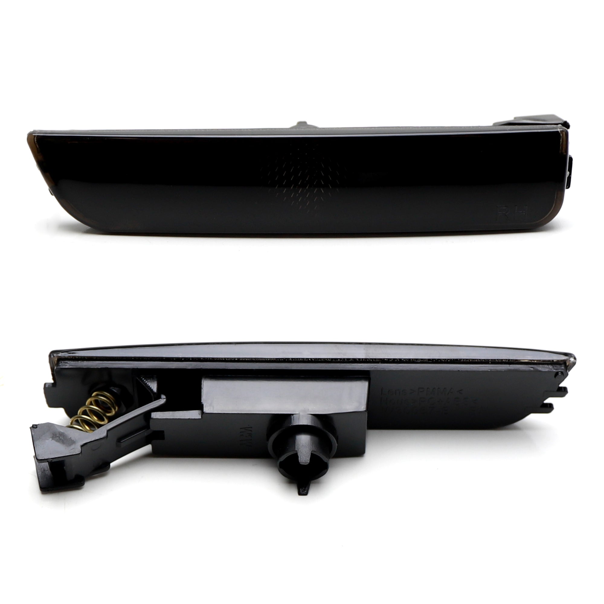 Smoked Lens Front Bumper Side Marker Lights for Volkswagen Passat B5 (2001-2005) - Euro Style Car Accessories for Enhanced Visibility & Safety at Night