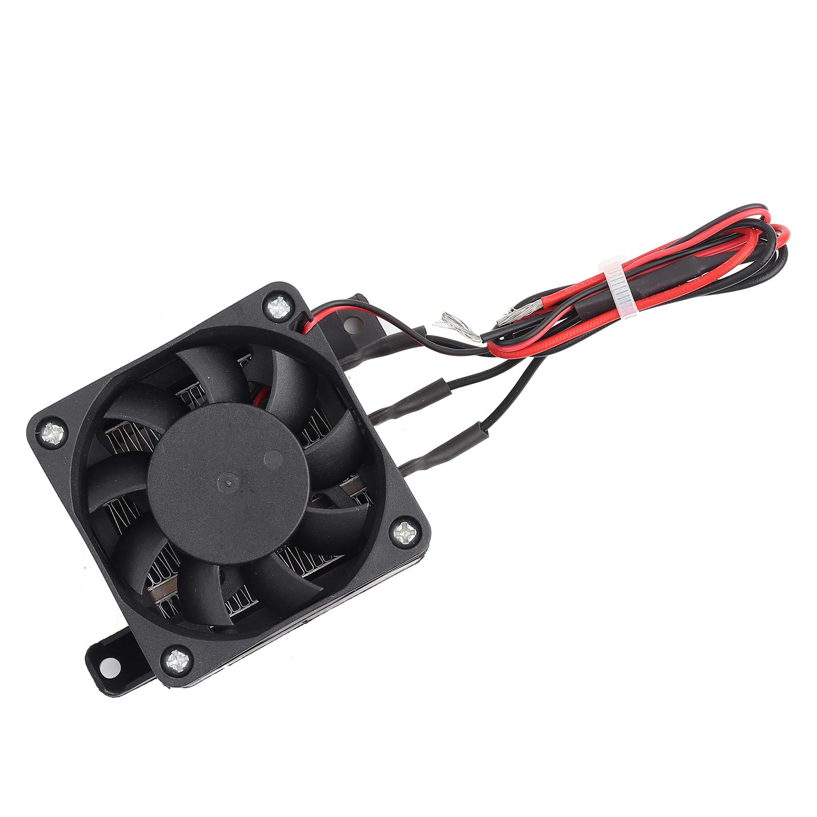110V PTC Heater with 12W Fan - 250W Mini Air Heater for Constant Temperature & Insulation | Perfect for Home Office, Bedroom & Small Space Heating