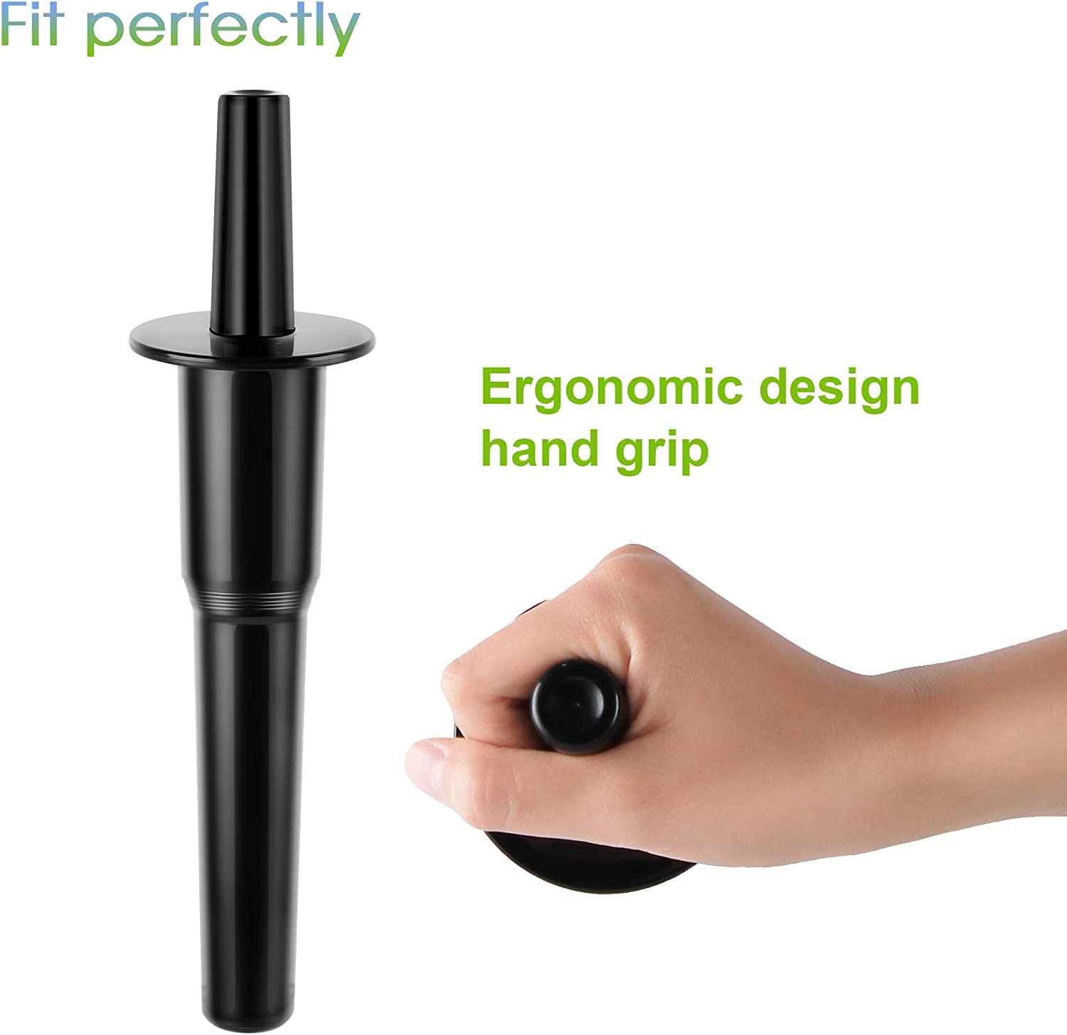 Vitamix Classic Standard 64oz Blender Replacement Tamper Tool - Durable Mixing Pusher for Smoothies, Nut Butters & Batters - Perfect for Vitamix 5200, 5300 & Legacy Blenders