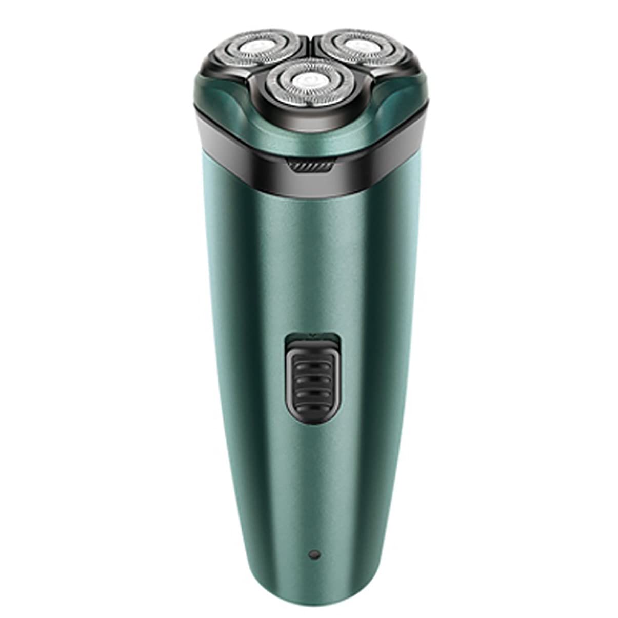 Waterproof 3-Blade Electric Shaver for Bald Men - Rechargeable USB Rotary Head Shaver for Smooth Facial Shaving & Beard Trimming | Perfect for Travel, Gym & Daily Grooming Routine