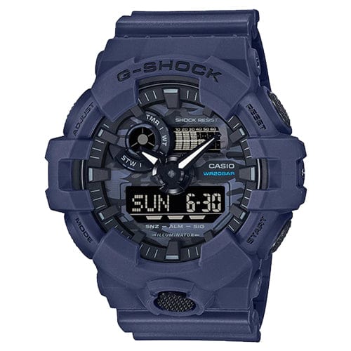 Casio G-Shock GA-700CA-2A Digital Sport Watch for Men - Shock Resistant, Waterproof, Durable Design - Perfect for Outdoor Adventures, Workouts & Daily Wear