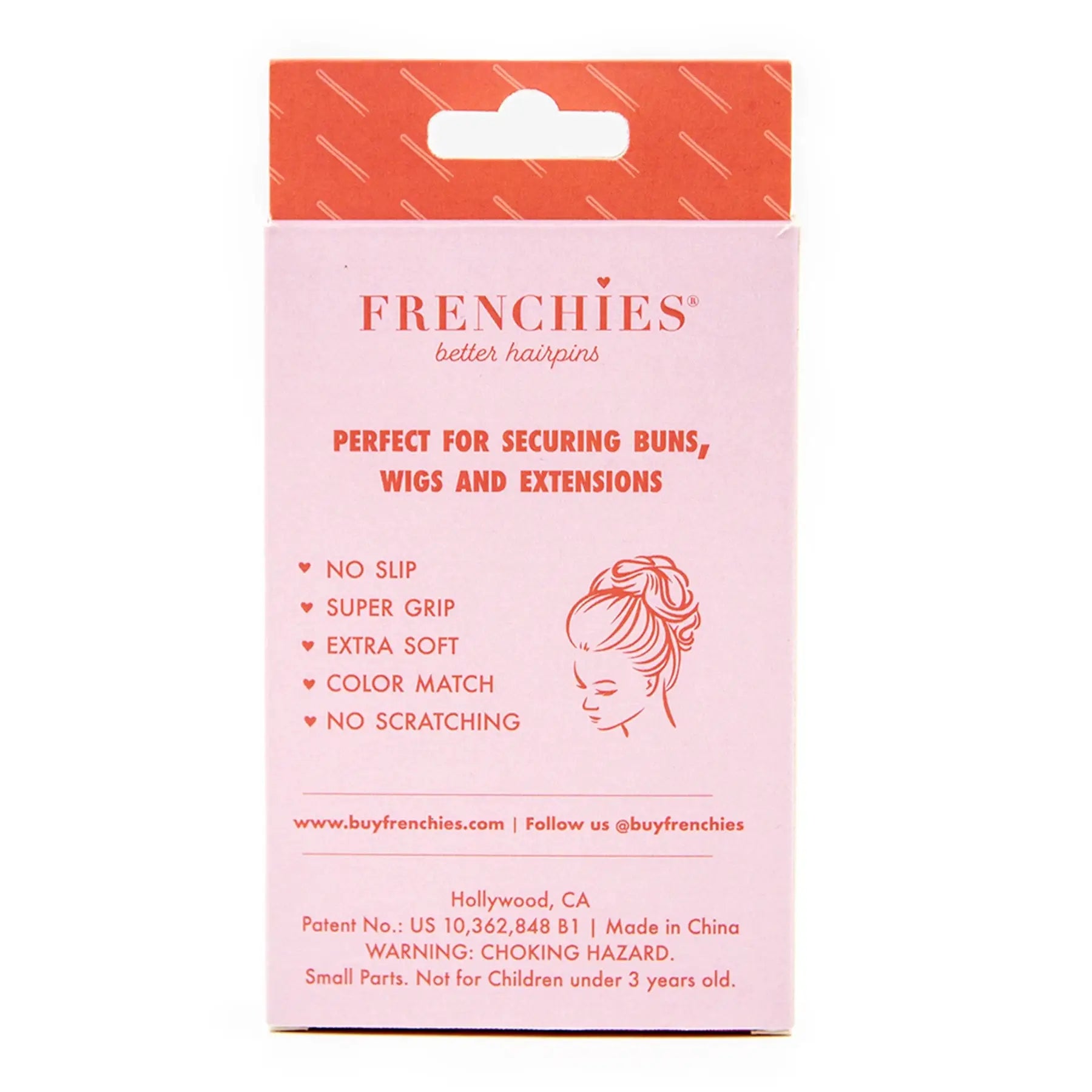 Frenchies Hairpins for Women - Elegant Hair Clips & Barrettes for Everyday Styling, Weddings, and Special Occasions