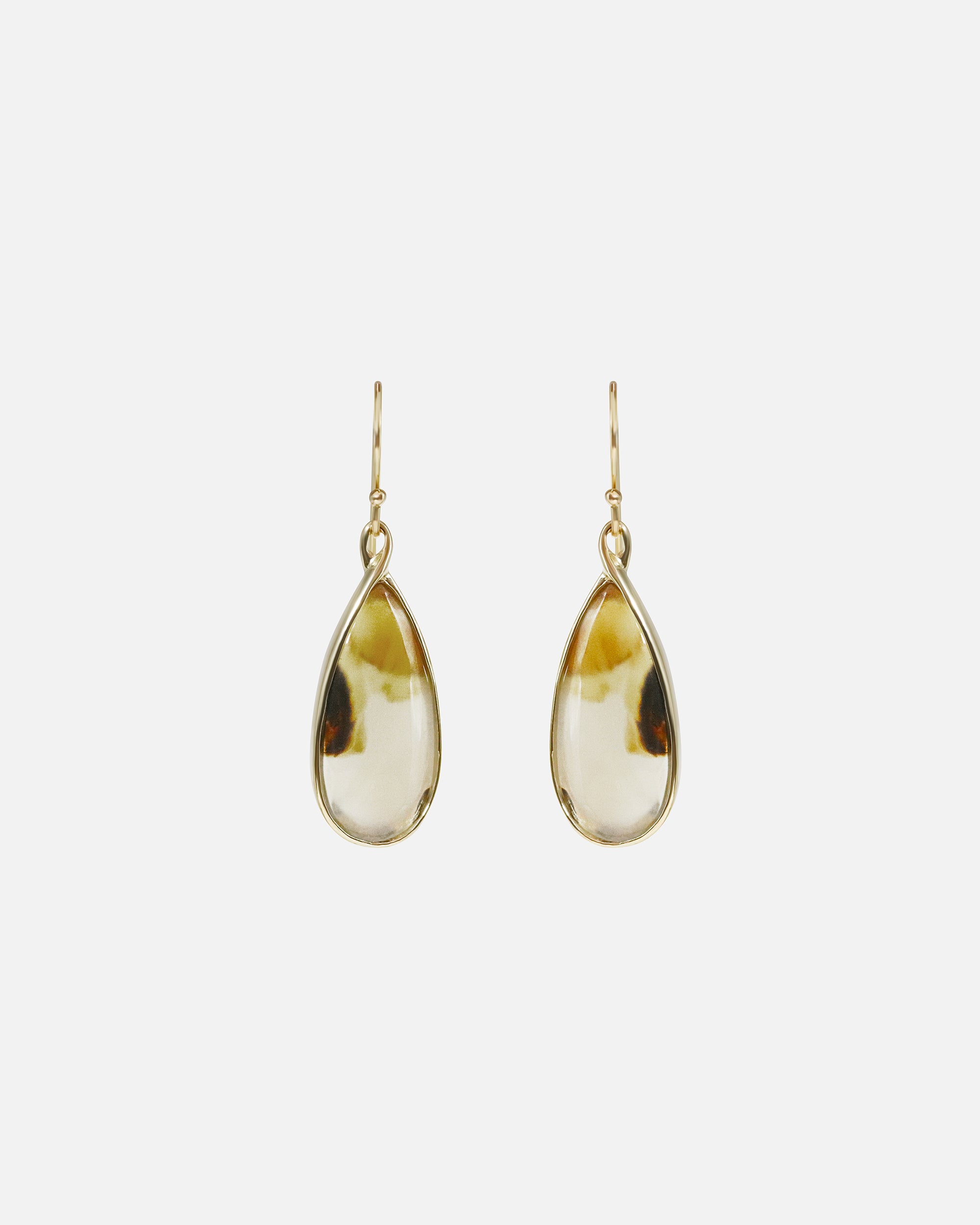 Montana Agate Earrings for Women - Natural Stone Dangle Earrings | Handmade Jewelry for Casual & Formal Occasions