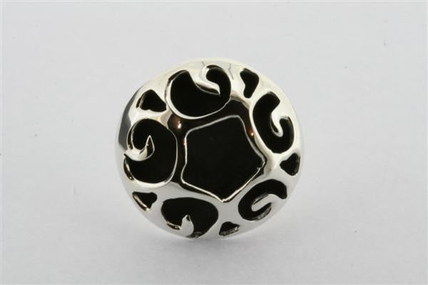 Oxidized Sterling Silver Vine Ring - Elegant Boho Jewelry for Women - Perfect for Weddings, Parties & Everyday Wear