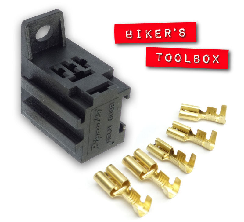 Micro Relay Plug - High-Quality Automotive Electrical Relay for Cars, Trucks & Motorcycles | Perfect for Headlights, Horns & Accessories