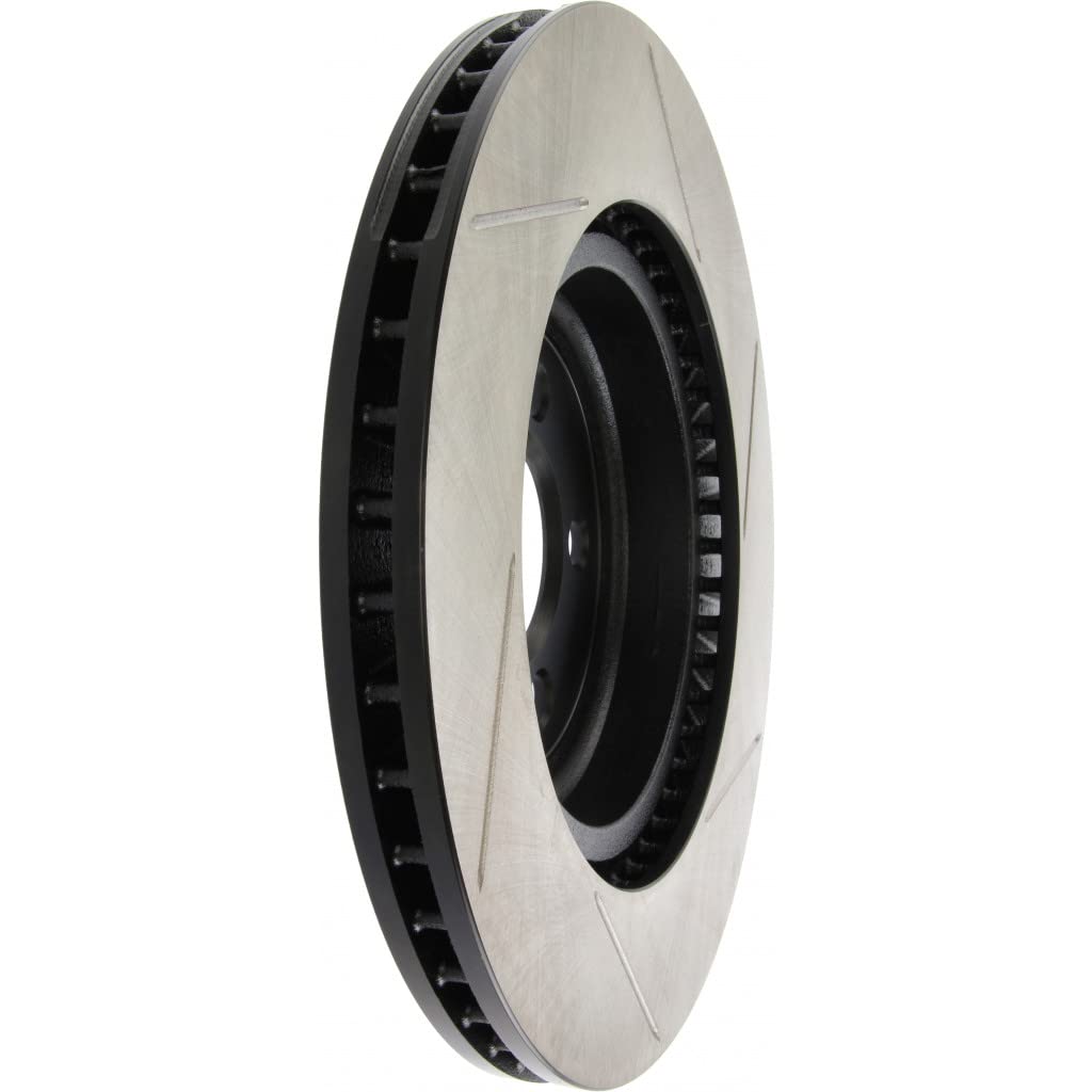 StopTech Slotted Brake Rotor for Dodge Charger & Challenger (2006-2020) - Passenger Side | 126.63061SR | High-Performance Braking for Street & Track Use