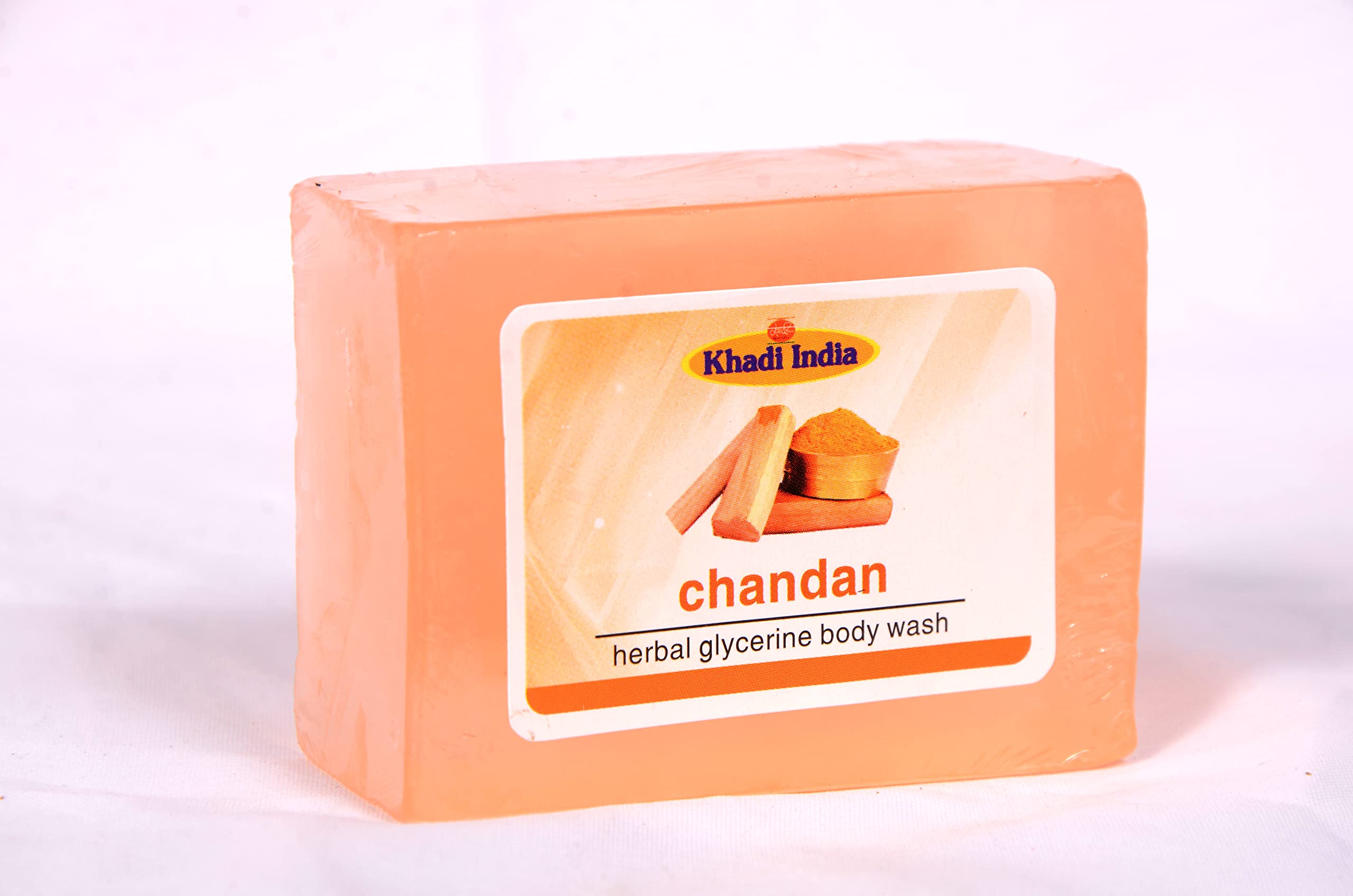 Shri Manav Herbal Chandan Glycerine Body Wash Soap - 125g (Pack of 3) for All Skin Types | Moisturizing & Refreshing | Perfect for Daily Shower & Spa Day