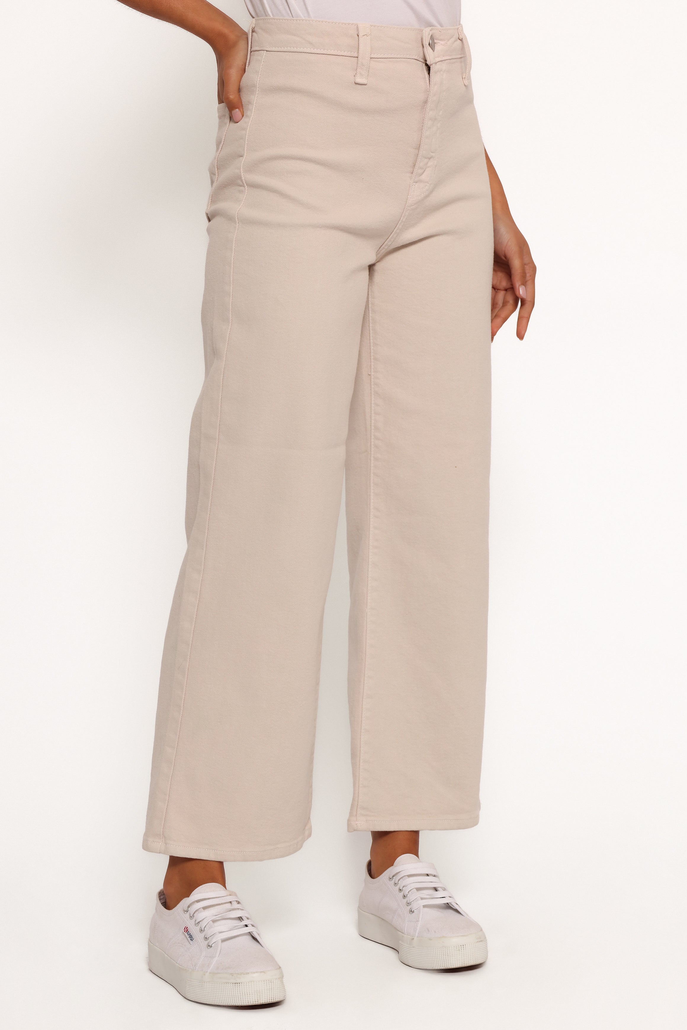Just Black Wide Leg Jeans for Women - High Waist Stretch Denim Pants - Comfortable & Stylish for Casual Wear, Office, and Night Out