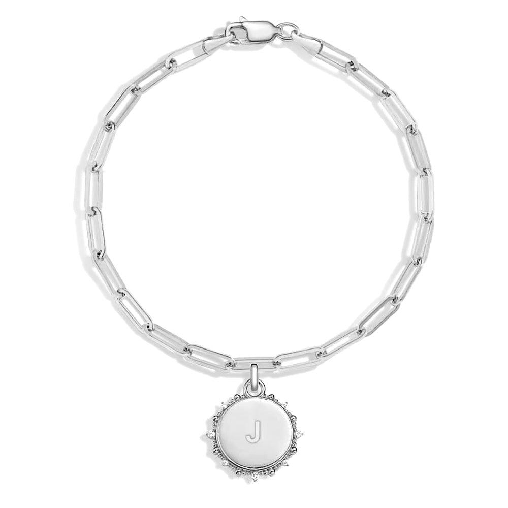 Custom Engraved Moissanite Sunlight Pendant Necklace for Women - Elegant Jewelry Gift for Birthday, Anniversary & Special Occasions