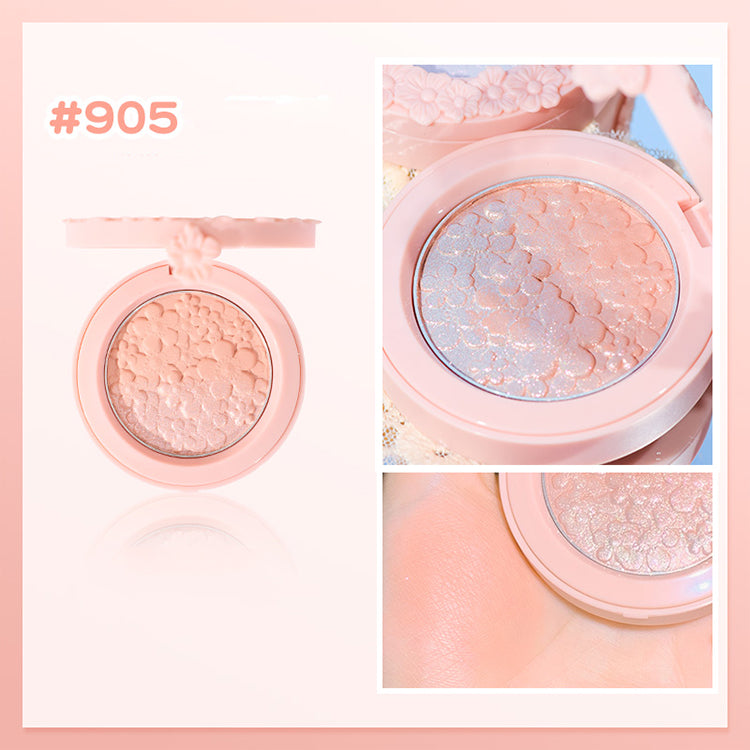 HOLD LIVE Powder Blush - Cherry Blossom Garden - Soft Matte Finish, Long-Lasting, Buildable Color for Cheeks - Perfect for Everyday Makeup & Special Occasions