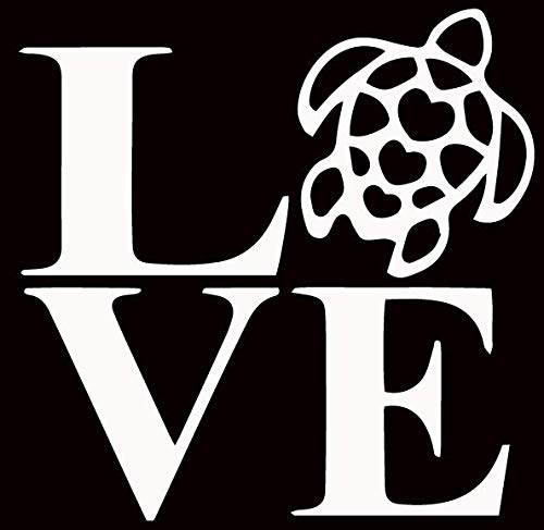 Sea Turtle Vinyl Decal Sticker - Waterproof Car, Truck, Wall, Laptop, Phone & Tumbler Decoration - 5.5