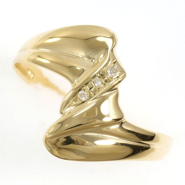 18K Yellow Gold Diamond Ring for Women - Elegant Solitaire Engagement & Wedding Band - Perfect for Proposals, Anniversaries, and Special Occasions