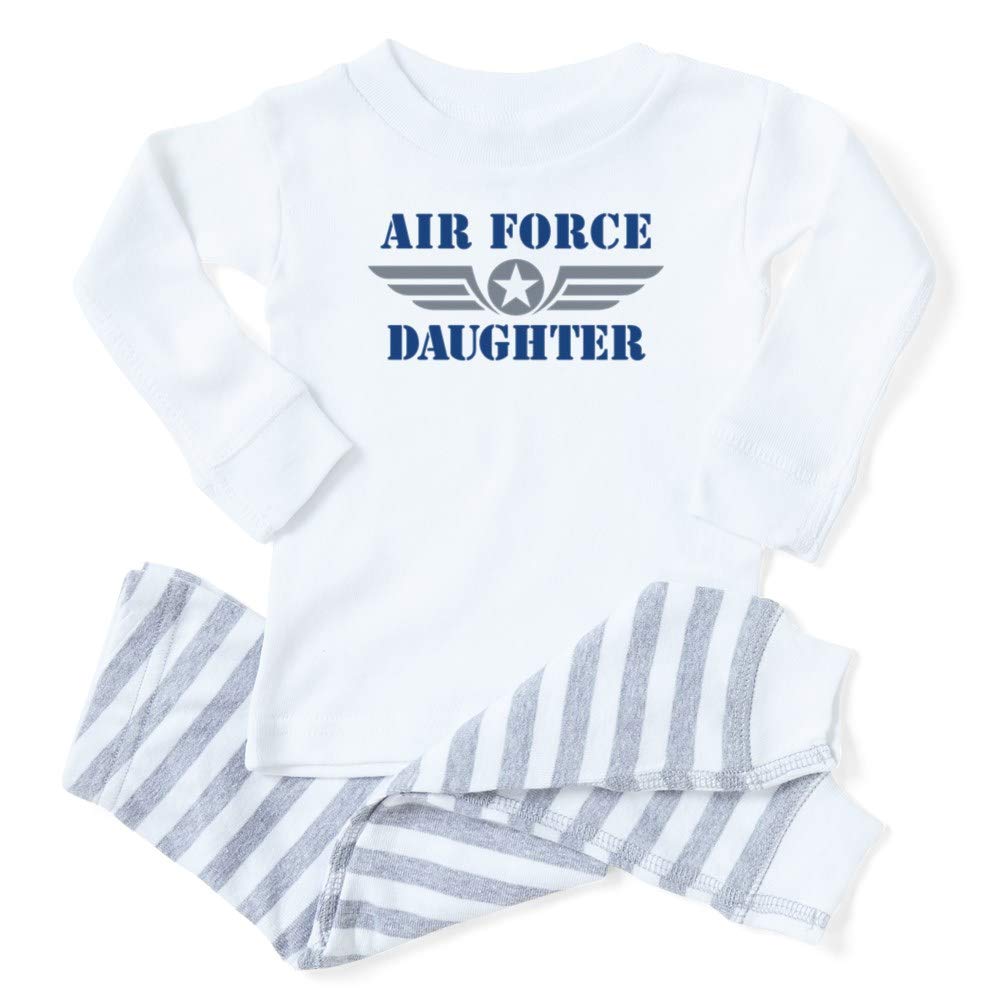 Air Force Daughter Baby Pajamas - Cute Military-Themed Sleepwear for Toddlers & Infants | Perfect for Bedtime, Photo Shoots & Air Force Family Gifts