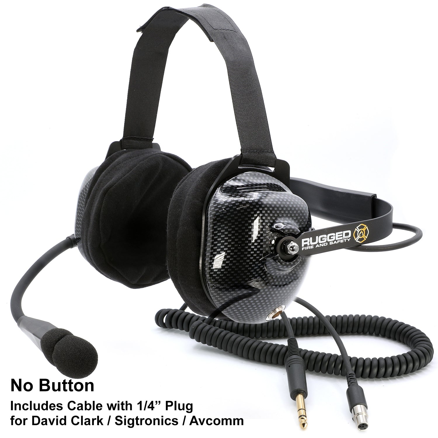 FHS Behind The Head Fire Safety Industrial Headset - ANSI Certified Hearing Protection for Construction, Manufacturing & Emergency Response Teams - Ideal for Loud Work Environments & Fire Safety Training