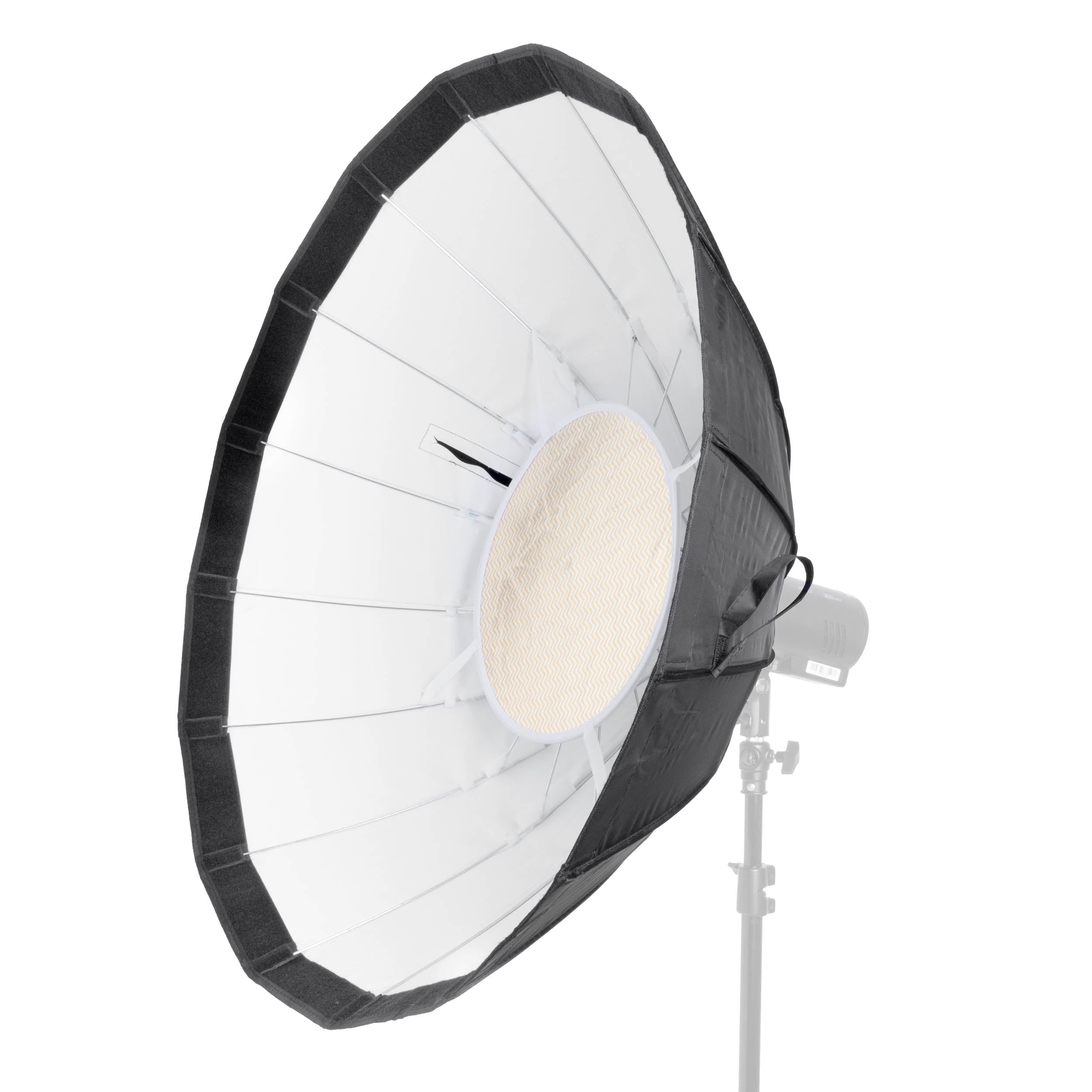 Godox AD S85W 85cm 16-Sided Parabolic Softbox with White Interior - Portable Photography Lighting Modifier for Studio & Outdoor Shoots