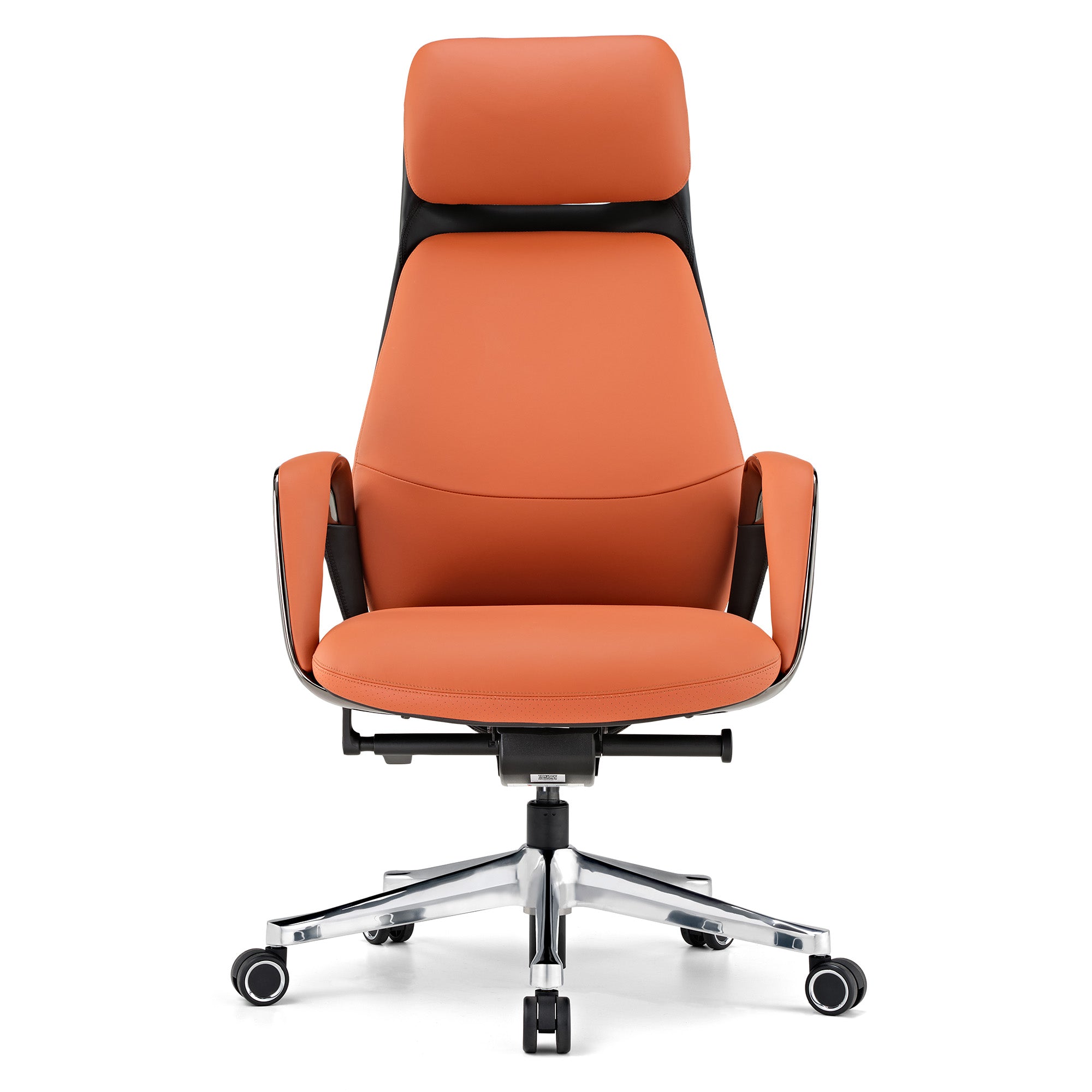 Premium Napa Leather Executive Office Chair - Ergonomic High Back Desk Chair for Home & Office - Ideal for Long Hours of Comfortable Work & Meetings