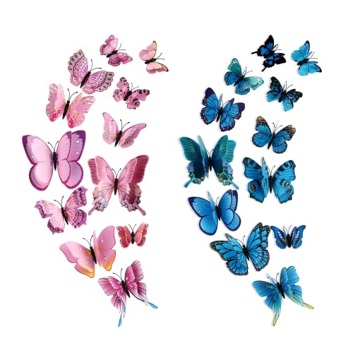 Pink and Blue-24pcs