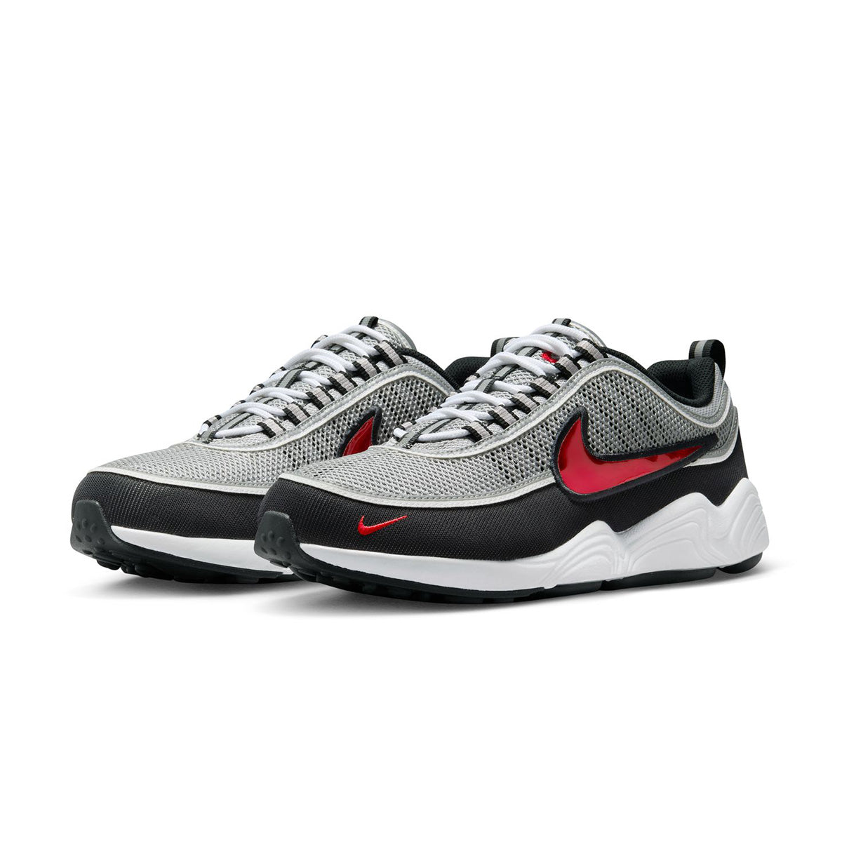 Nike Air Zoom Spiridon SP 'Black Sport Red' Men's Running Shoes - Lightweight Cushioned Sneakers for Jogging, Gym & Casual Wear