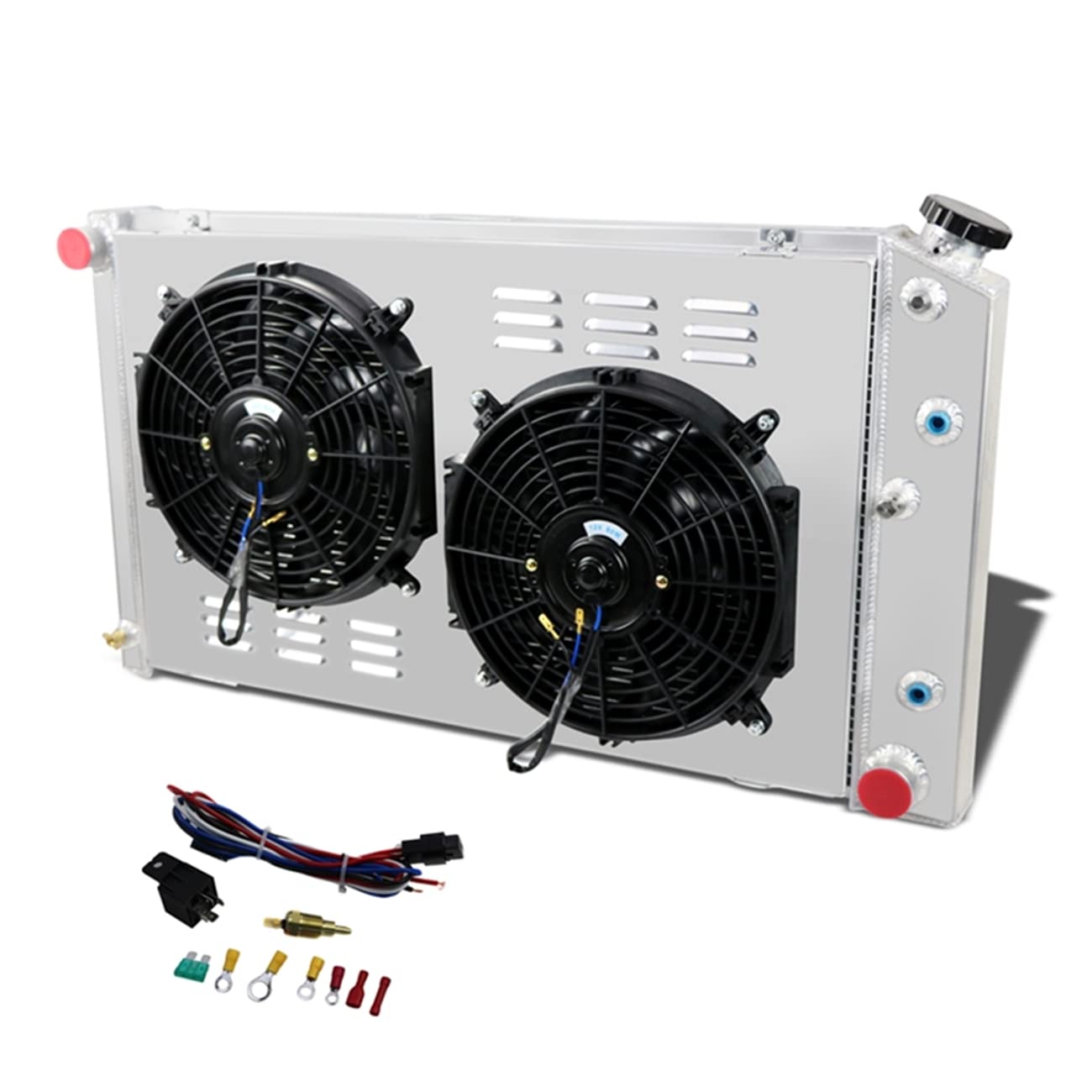 4 Row Aluminum Radiator with 2X12