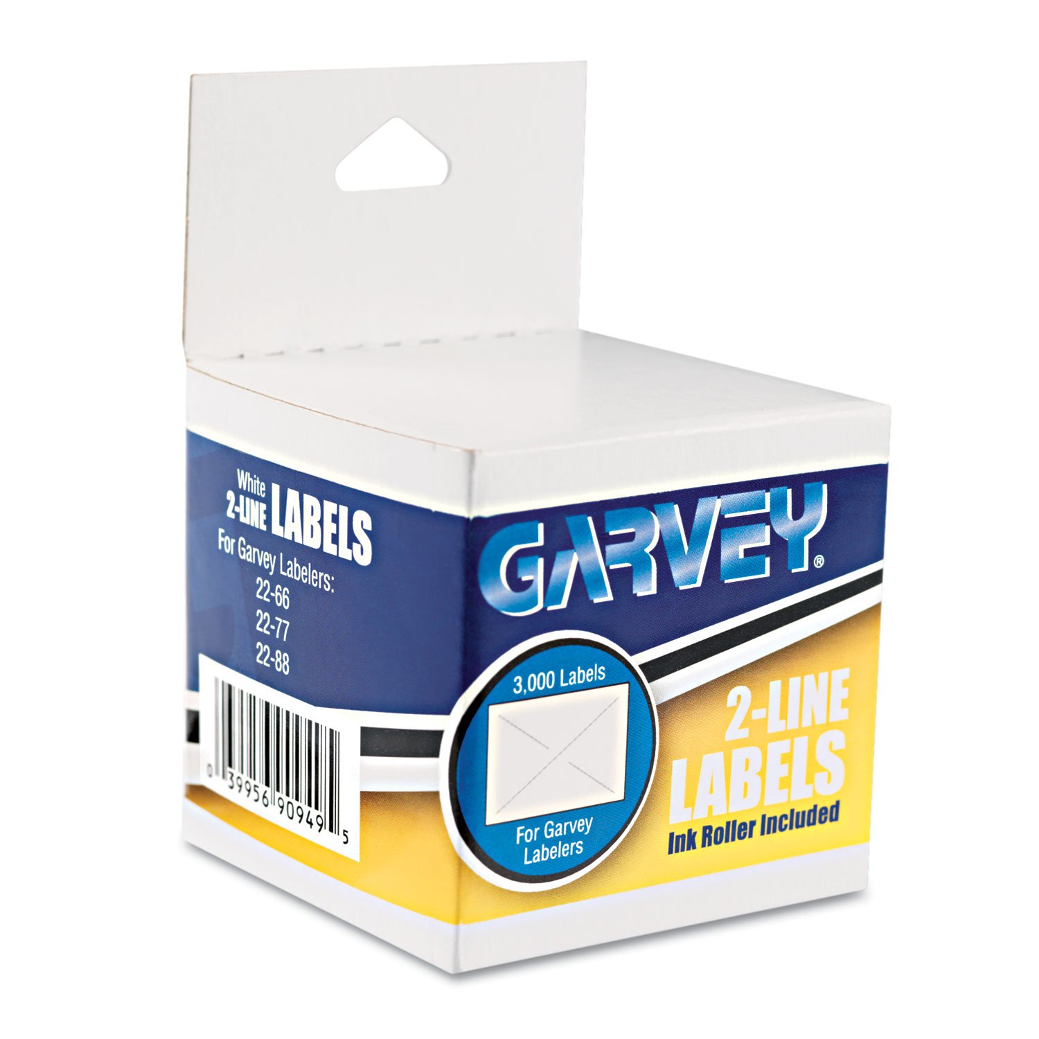 Garvey 090949 Two-Line Pricemarker Labels - 5/8