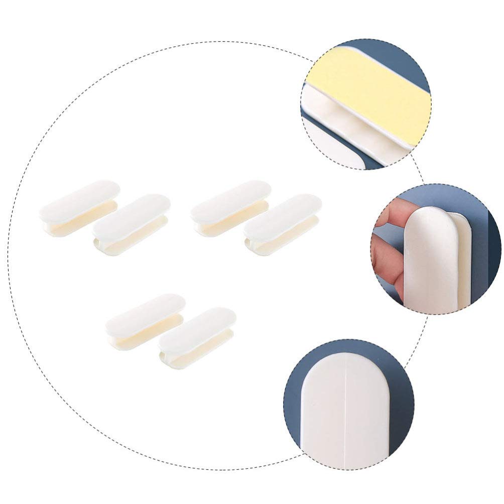 **Cabilock 6-Pack Self-Adhesive Drawer Knobs - No Drill Cabinet Handles, Easy Install Sticker Pulls for Dressers, Cabinets, Windows & Doors - Perfect for Home, Office & DIY Projects**