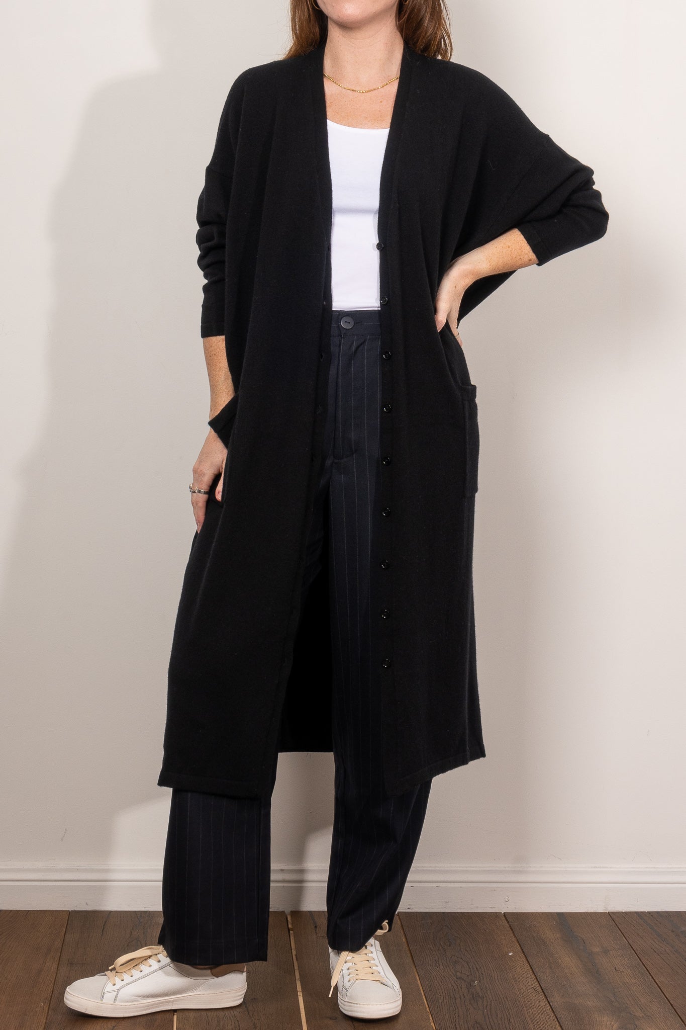 M.A. Dainty Dipper Cardigan for Women - Soft Knit Open Front Sweater - Perfect for Office Wear, Date Night & Fall Layering