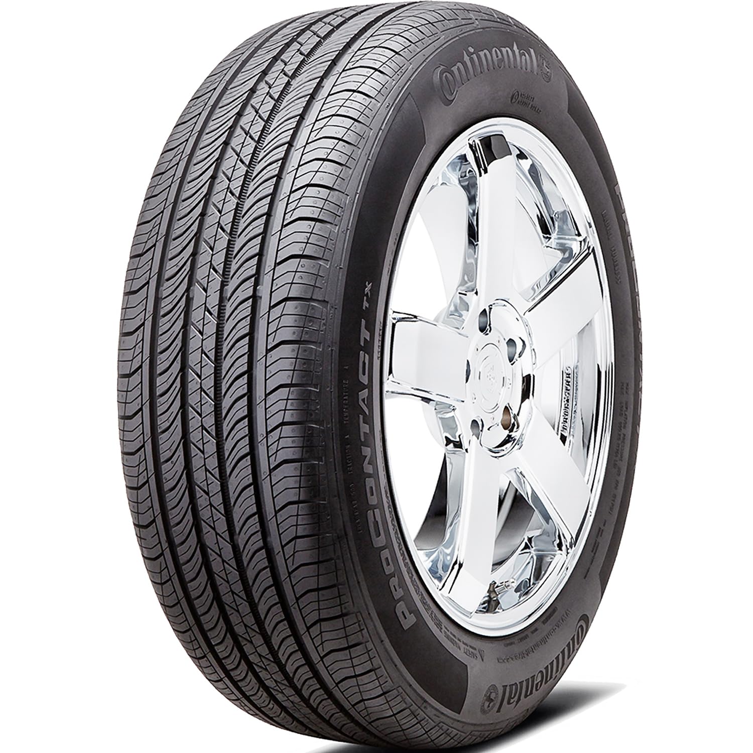 Continental PROCONTACT TX 205/60R16 All Season Tires - Fuel Efficient, Low Noise, Durable Performance for Sedans & Compact Cars - Perfect for Daily Commuting & Highway Driving