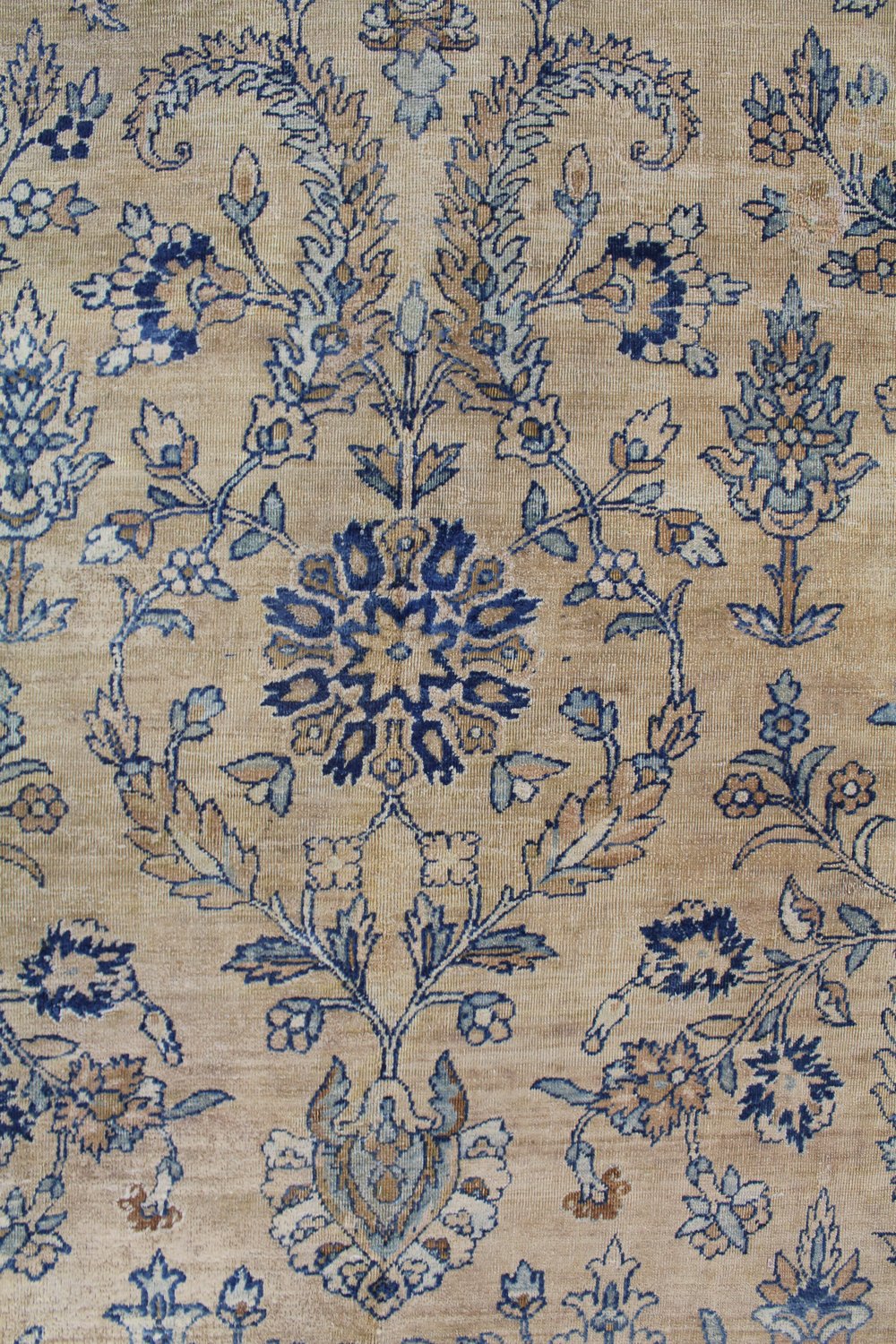 Antique Lavar Kerman Handwoven Traditional Persian Rug - 8x10 Feet Oriental Wool Carpet JF8037 for Living Room, Bedroom & Home Decor