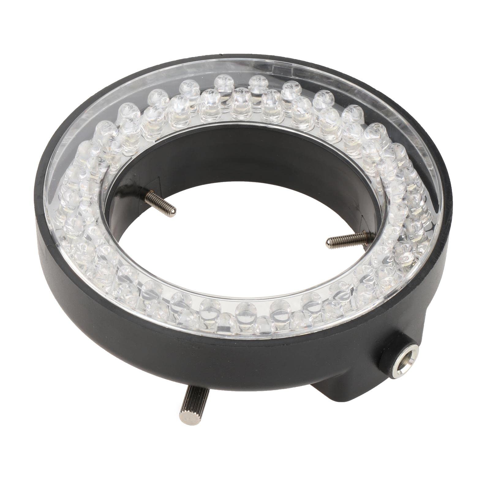 MYADDICTION 6500K LED Ring Light for Stereo Microscopes, DSLR Cameras & Photography - 60-Piece Lighting Kit for Macro Shooting, Jewelry Inspection & Scientific Research