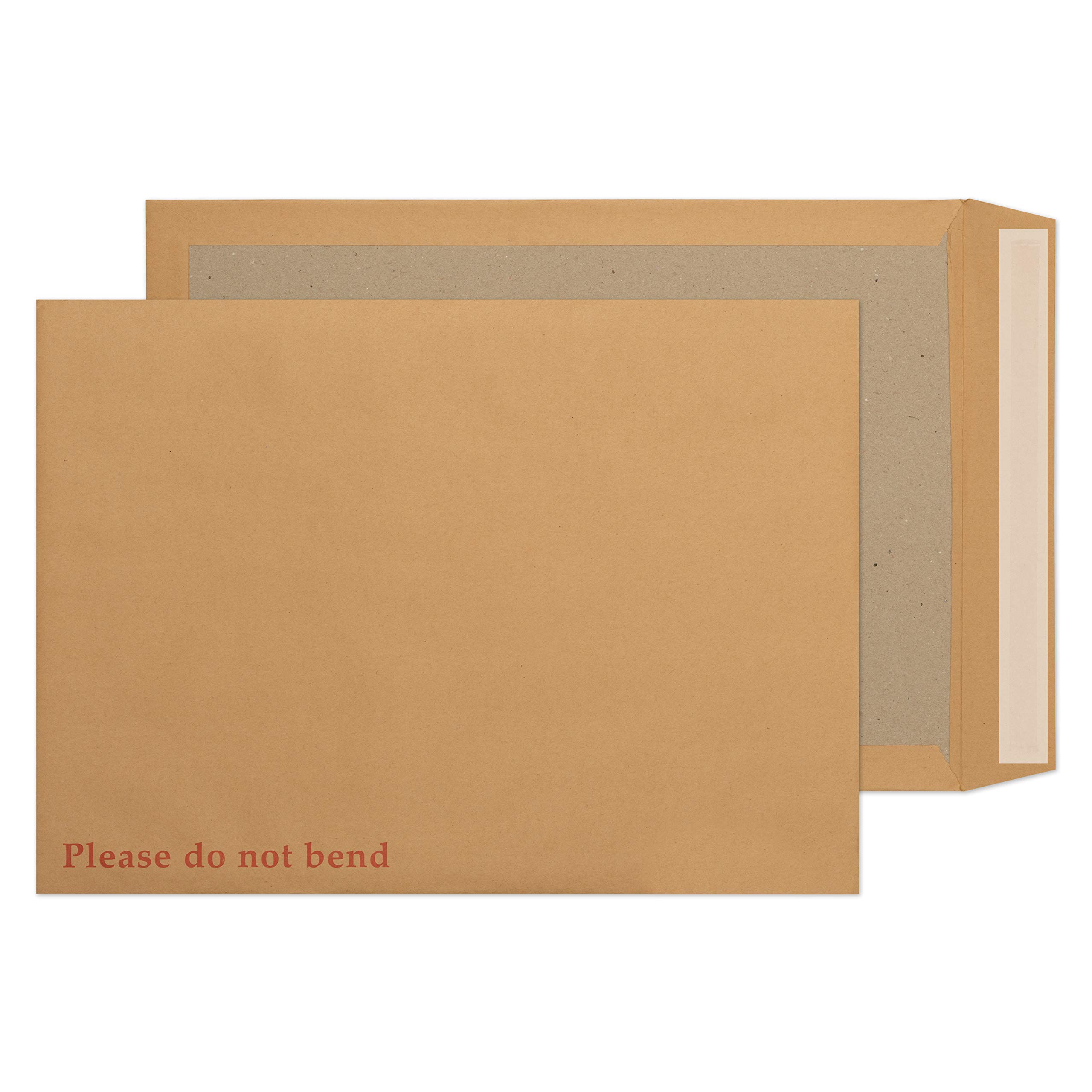 Blake Purely Packaging 450 x 324mm Peel & Seal Manila Envelopes with Board Back Pocket - Pack of 50 (4200/50) | Ideal for Shipping Documents, Business Mail & Secure Packaging