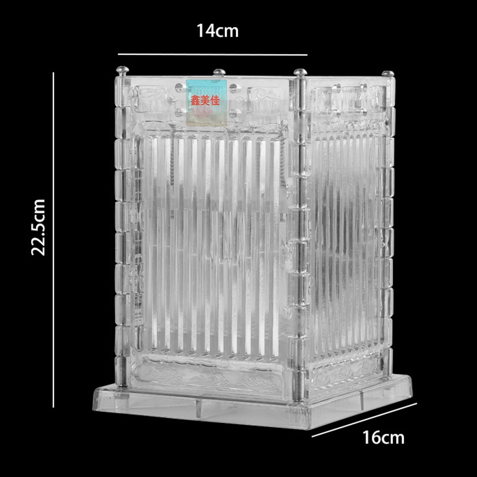 Reusable BBQ Meat Skewer Tool Maker - Commercial & Home Plastic Kebab Skewer Box (1cm Size, Makes 144 Strings) | Perfect for Backyard Grilling, Camping, and Catering Events