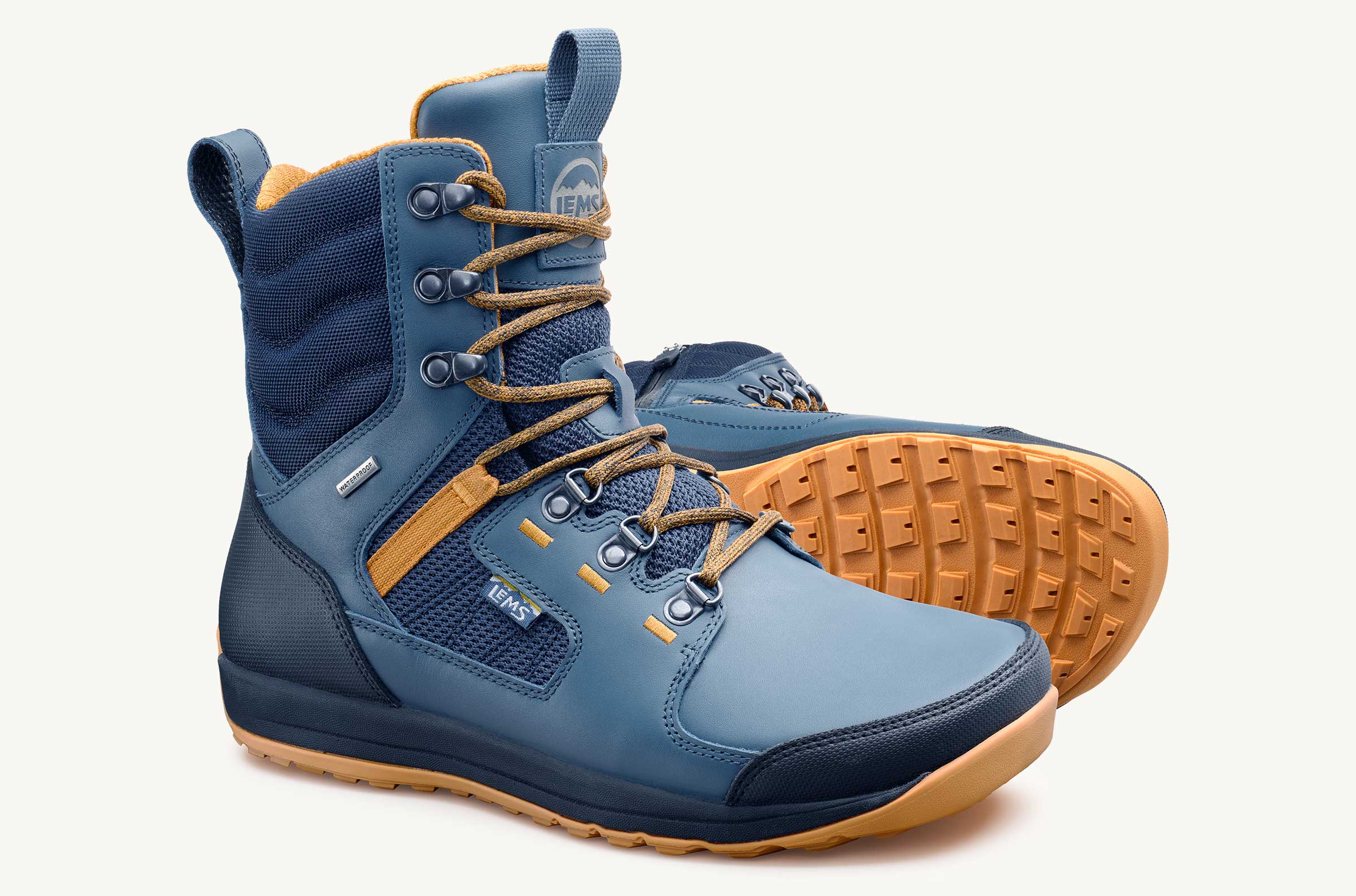 Waterproof Men's Breck Boots - Durable Winter Hiking & Outdoor Snow Boots for Men - Perfect for Hiking, Camping, and Cold Weather Adventures