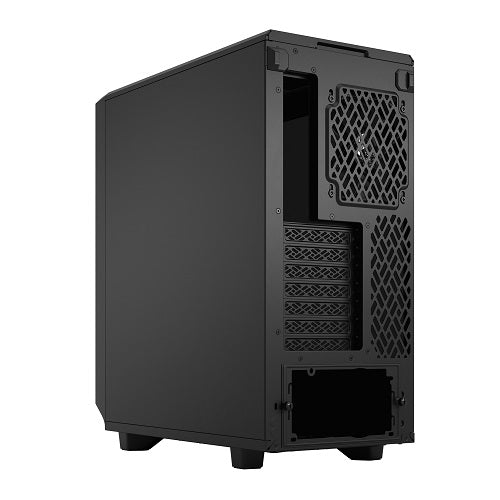 Meshify 2 Compact Black ATX Mid Tower PC Case with Tempered Glass Side Panel - High Airflow Gaming Computer Case for Home & Office Builds