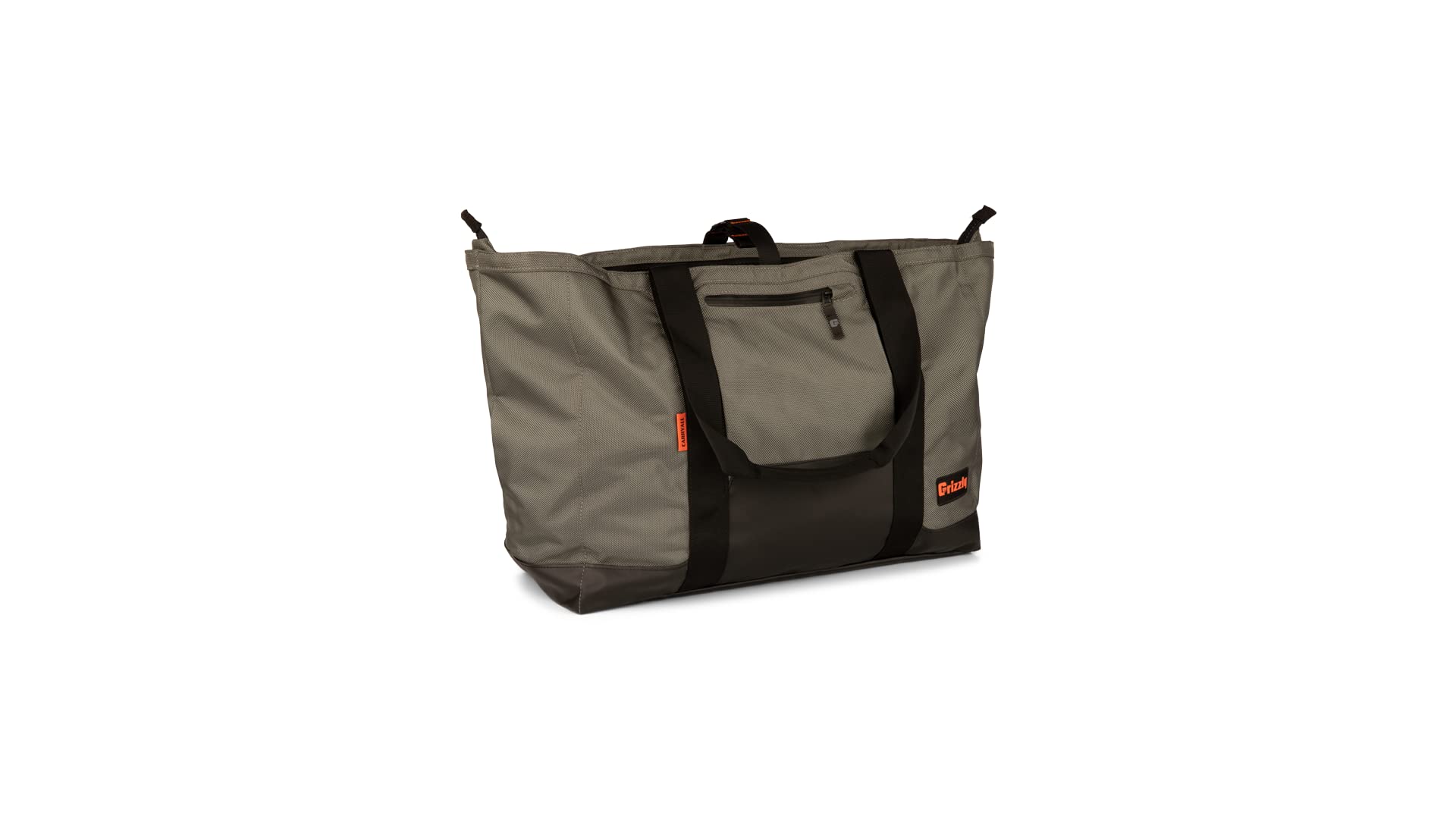 Grizzly Drifter Insulated Carryall Tote Bag - Waterproof Dry Bag for Beach, Boat, Camping, Fishing, Gym, Hiking, Hunting & Kayak - Deep Evergreen - Perfect for Outdoor Adventures & Sports Gear Storage