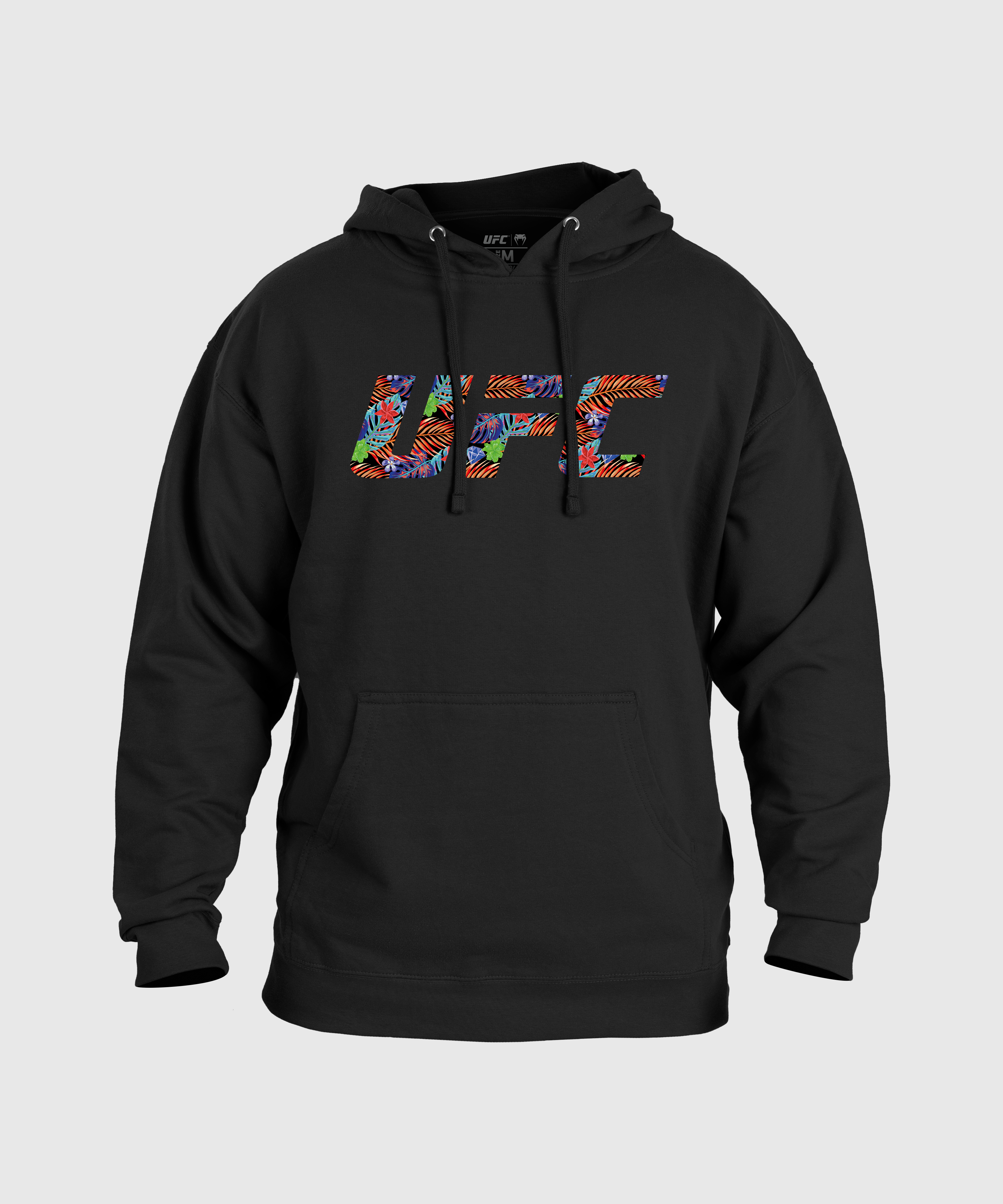Men's UFC Unrivaled by Venum Black Dustin Poirier Hoodie - Official MMA Fighter Sweatshirt for Training & Streetwear