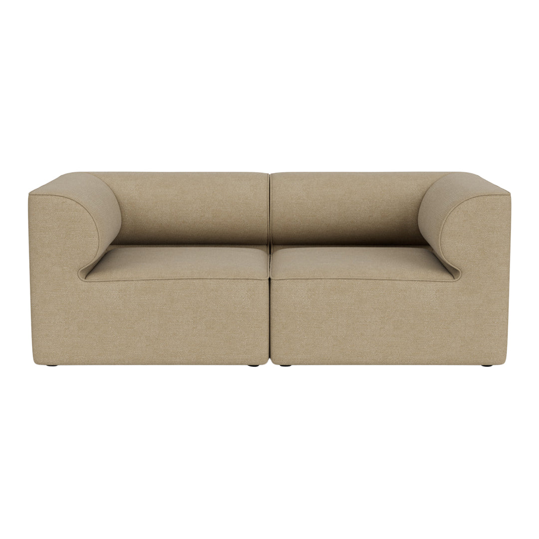 Modular Sofa 2 Seater - Modern Sectional Couch with Adjustable Configuration 1 for Living Room, Lounge & Small Spaces