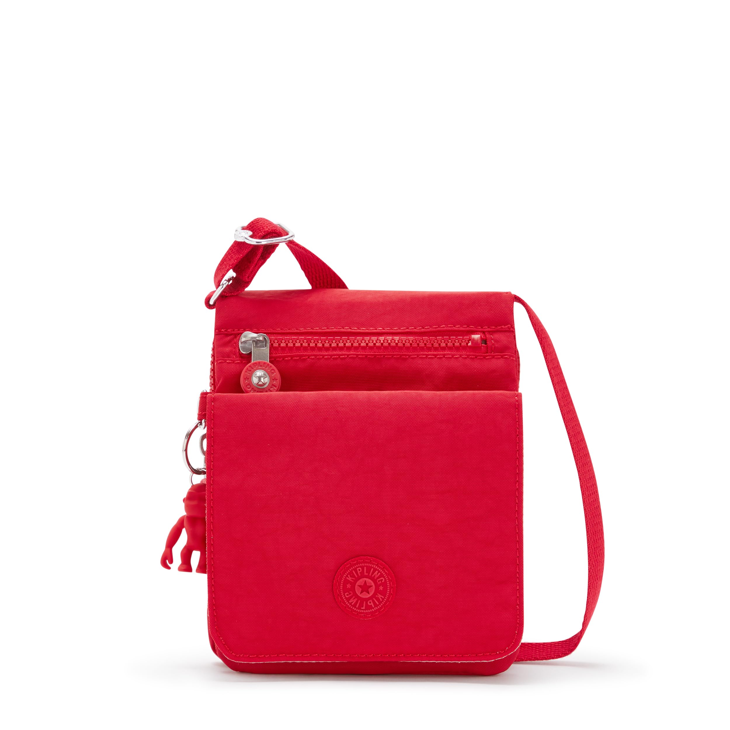 Kipling New Eldorado Backpack - Red Rouge | Stylish & Durable Travel Bag for Women | Perfect for Work, School & Daily Commute
