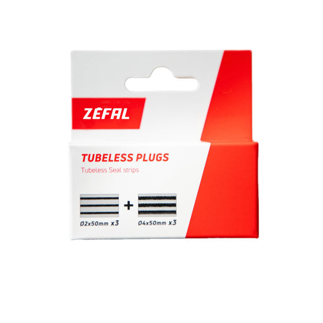 Zefal Tubeless Bike Tire Repair Kit - Emergency Puncture Plug for Mountain & Road Bikes - Quick Fix for Flat Tires While Riding or On the Trail