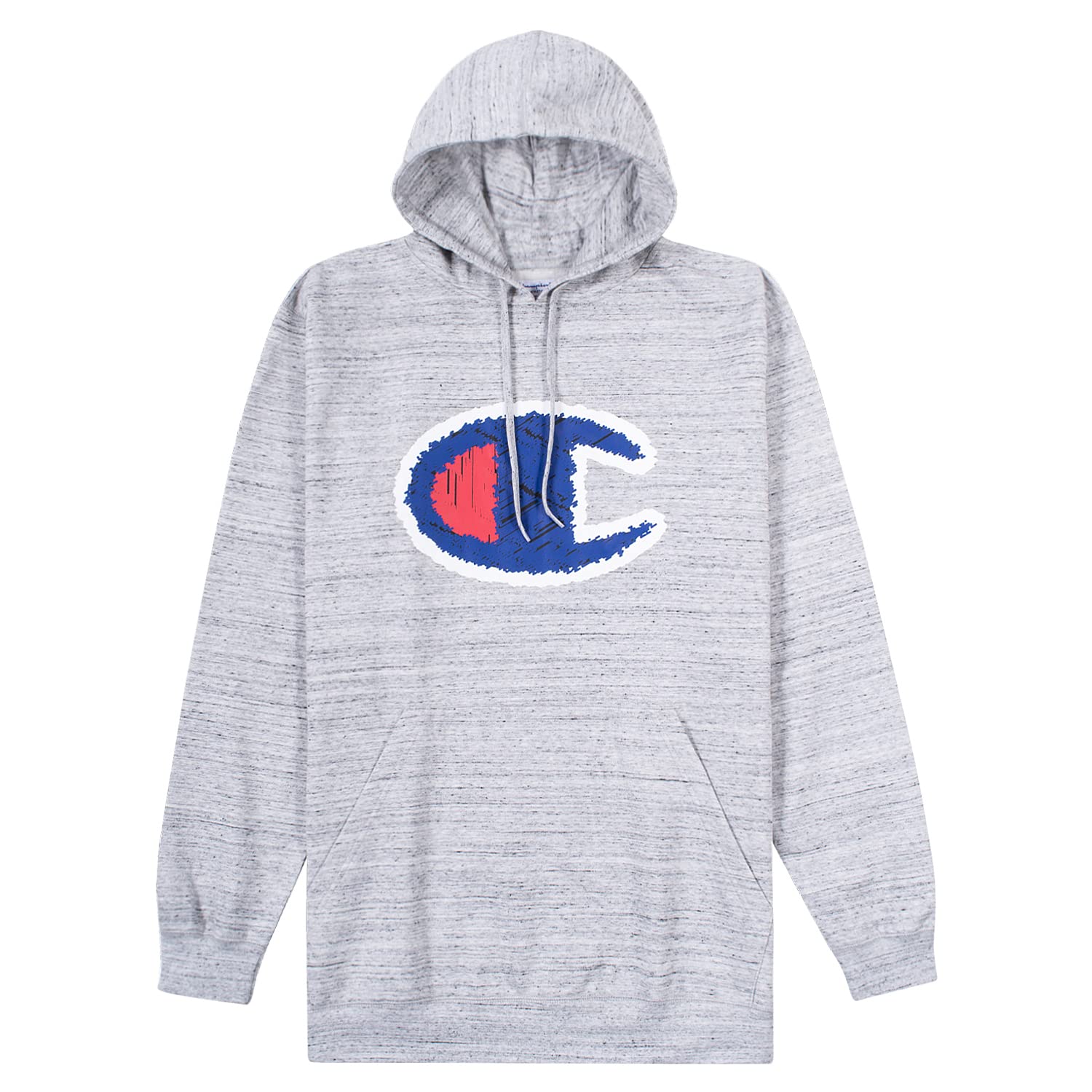 Champion Men's Big & Tall Fleece Hoodie - Graphic Pullover Sweatshirt for Casual Wear & Outdoor Activities