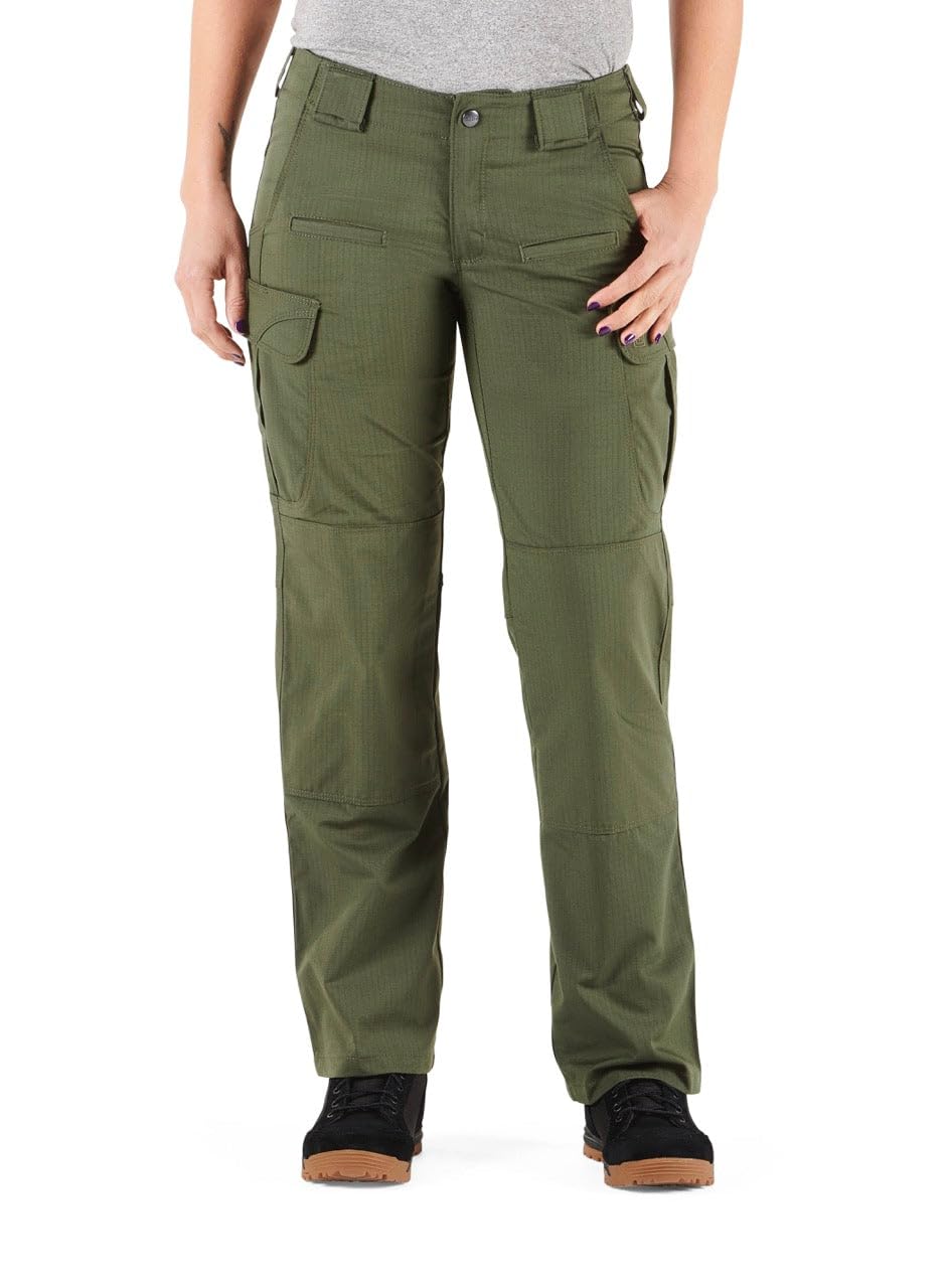 5.11 Tactical Women's Stryke Pants - Durable Regular Fit Tactical Pants with 12 Pockets & Gusseted Crotch | Style 64386 | Perfect for Outdoor Adventures, Hiking & Tactical Training