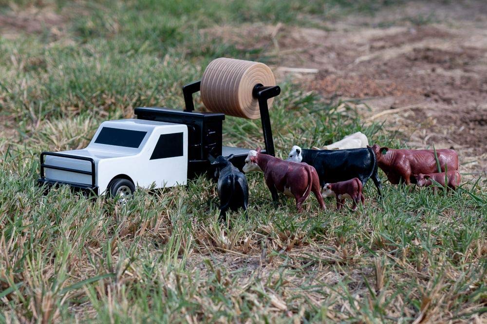 Little Buster Toys Angus Calf - 1/16 Scale Realistic Red Angus Calf Figure for Farm Animal Collectors & Educational Play