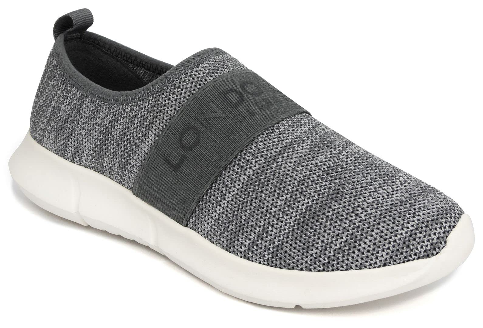 London Fog Women's Kissia Slip-On Sneakers - Comfortable Running Shoes for Women | Casual Walking, Jogging & Everyday Wear