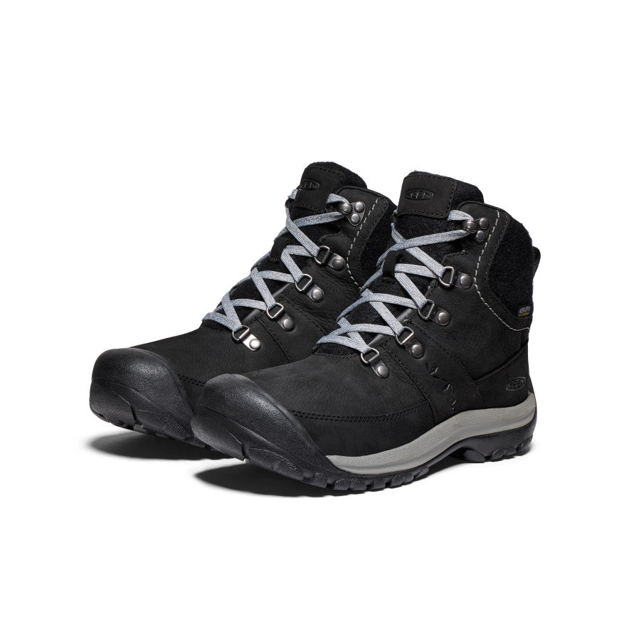 Women's Kaci III Winter Waterproof Boots - Black/Steel Grey | Warm Snow Boots for Hiking, Walking & Cold Weather