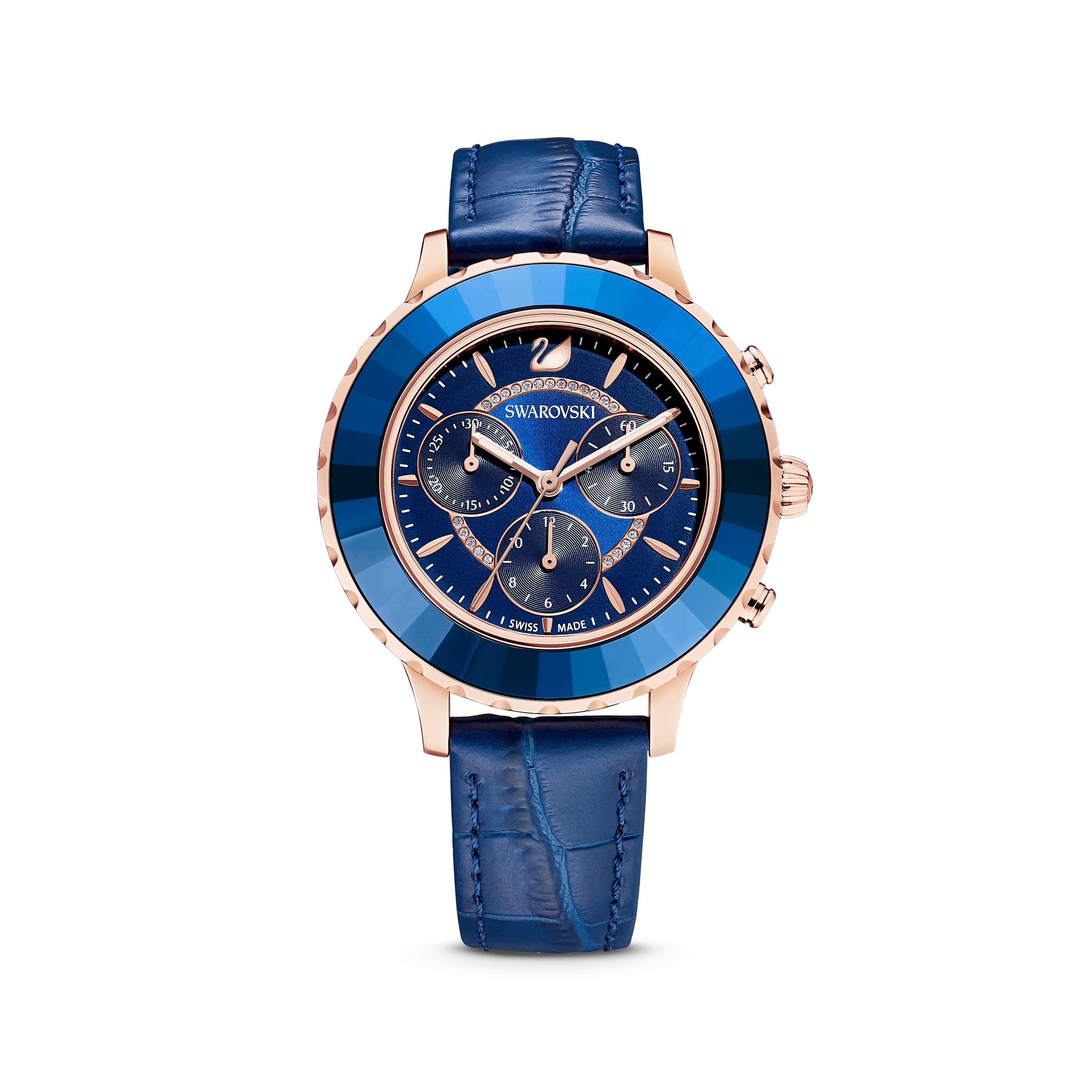 Swarovski Octea Lux Crystal Watch for Women - Elegant Luxury Timepiece with Genuine Crystals | Perfect for Formal Events, Weddings & Special Occasions