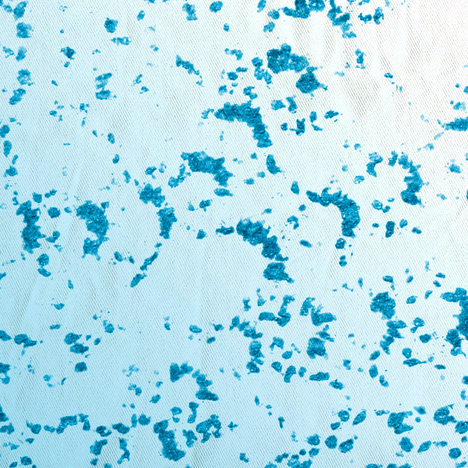 Tropical Teal Ombre & Lace Mandala Beach Shower Curtain - Waterproof Bathroom Decor for Coastal, Boho, or Tropical Themed Bathrooms