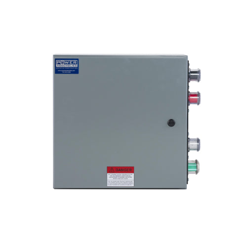 400A 240V Double Set Screw Camlock Connection Box - Male Neutral for Heavy-Duty Power Distribution in Construction Sites and Outdoor Events