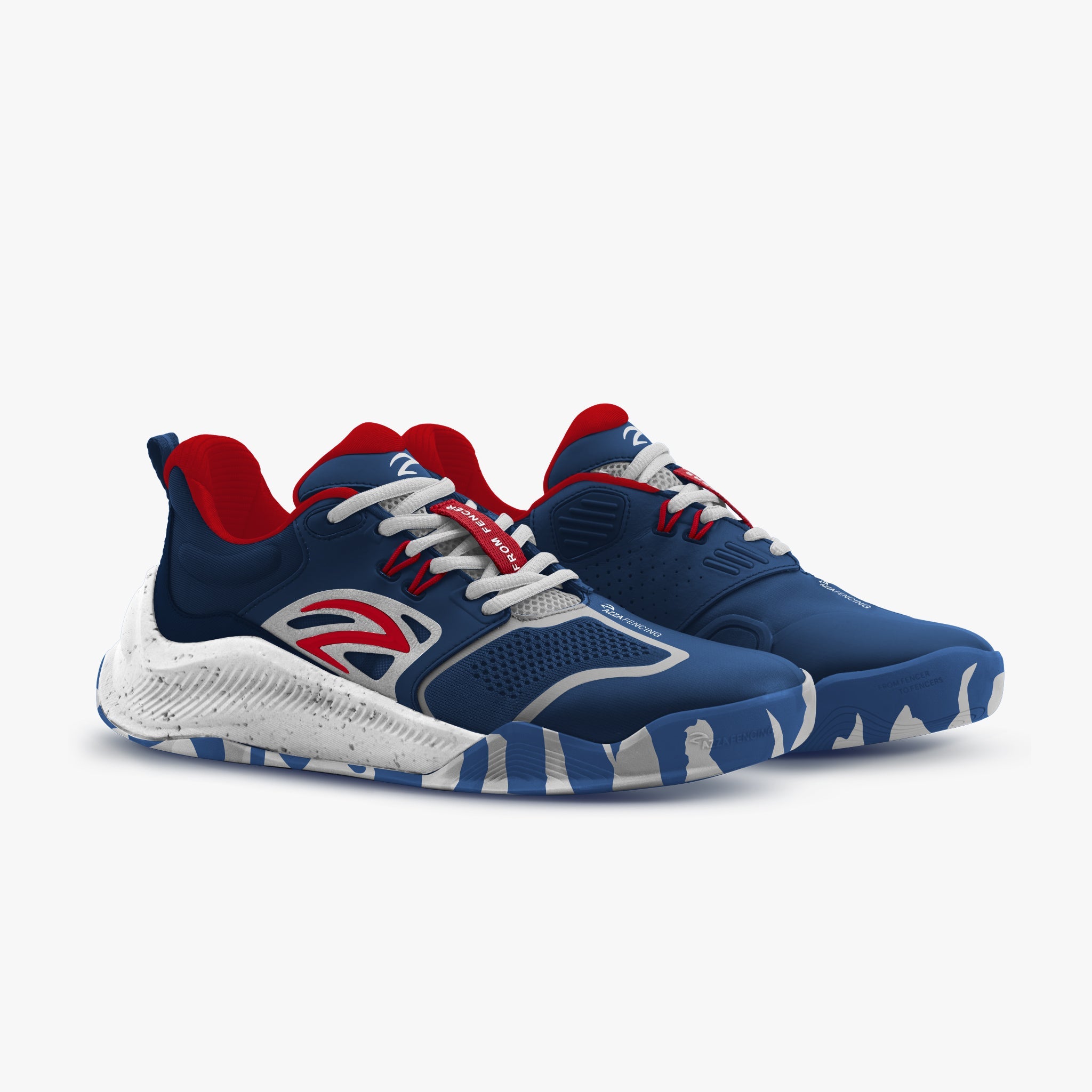 RF AZZA Fencing Shoes - Lightweight & Breathable Fencing Footwear for Men & Women - Perfect for Training, Competitions & Practice Sessions
